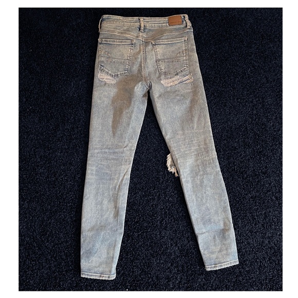 Acid Wash Ripped ne(x)t level stretch Jeans - Like New (Size 8) - Picture 4 of 6